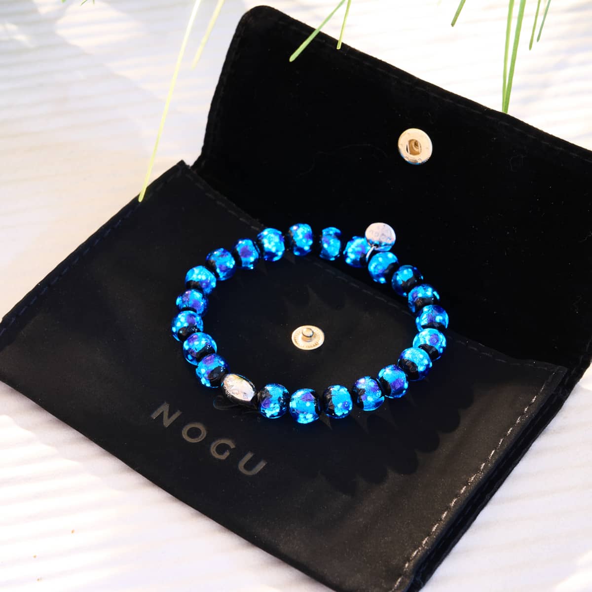 Blue Astra | .925 Sterling Silver | Solar Glass Bracelet - Image 7