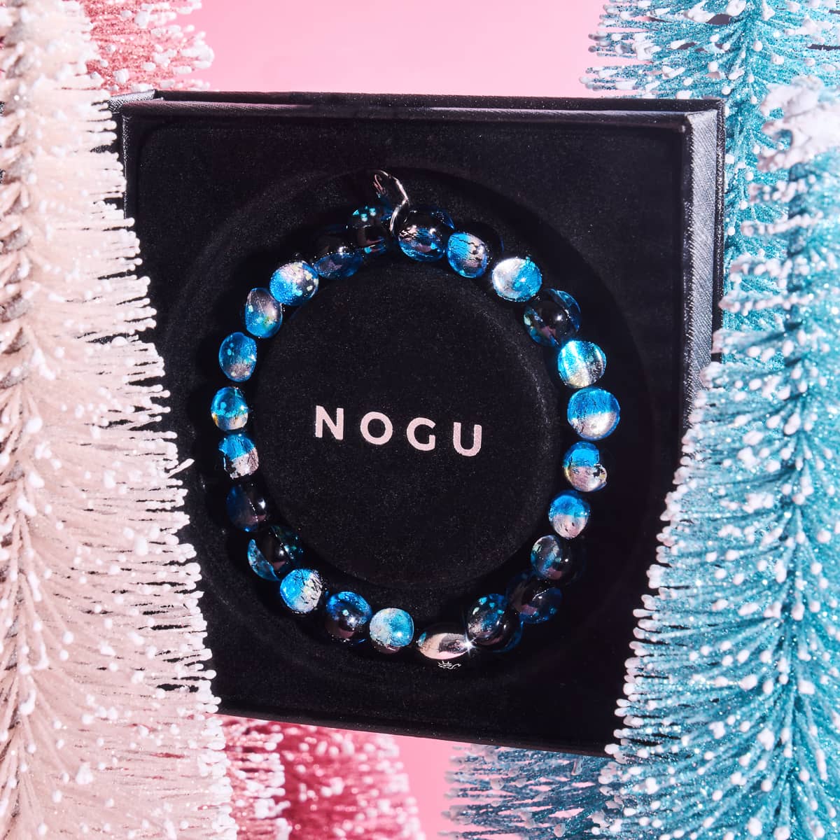 Blue Eclipse | .925 Sterling Silver | Lunar Glass Bracelet - Image 8