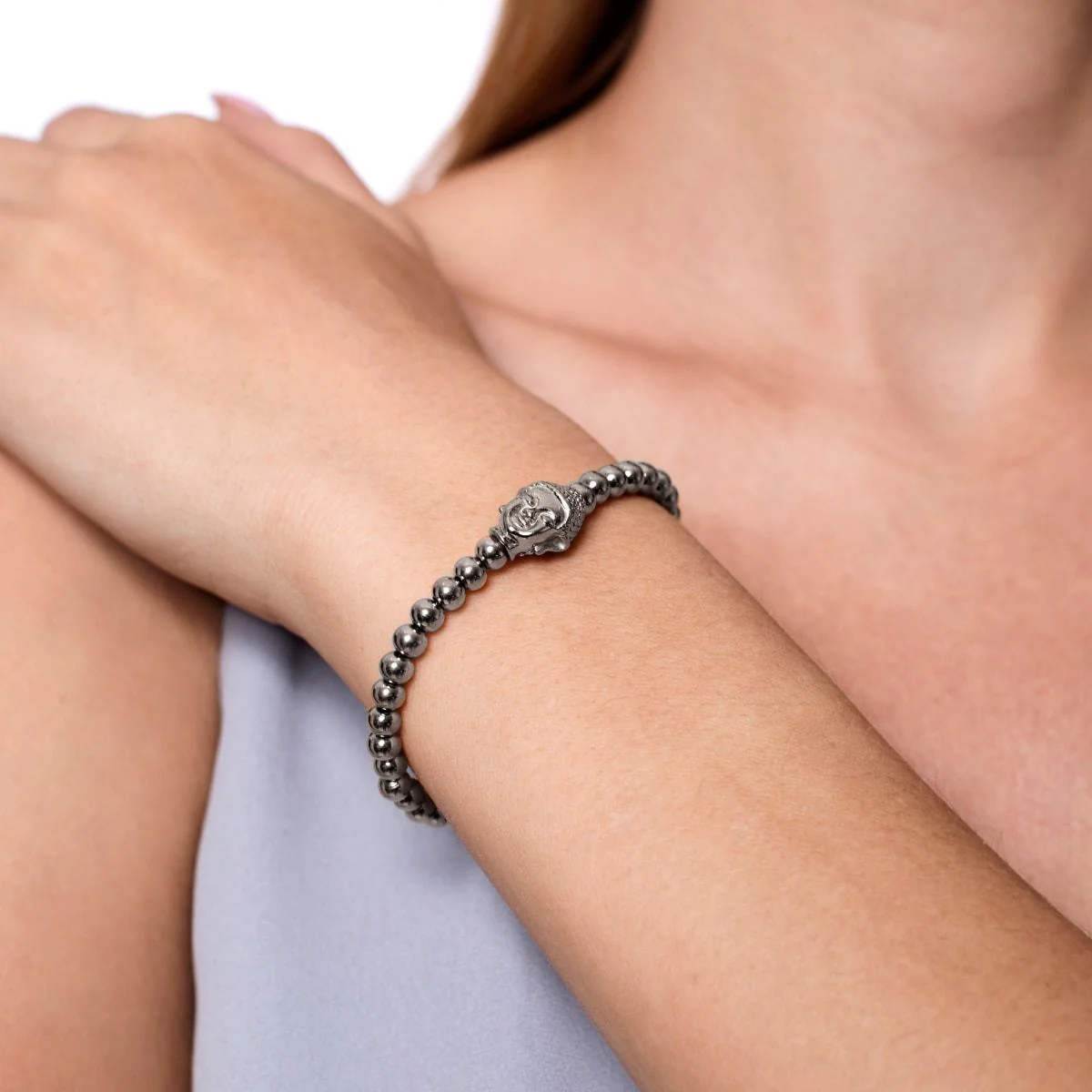 Dharma | Silver | Buddha Charm Bracelet - Image 3