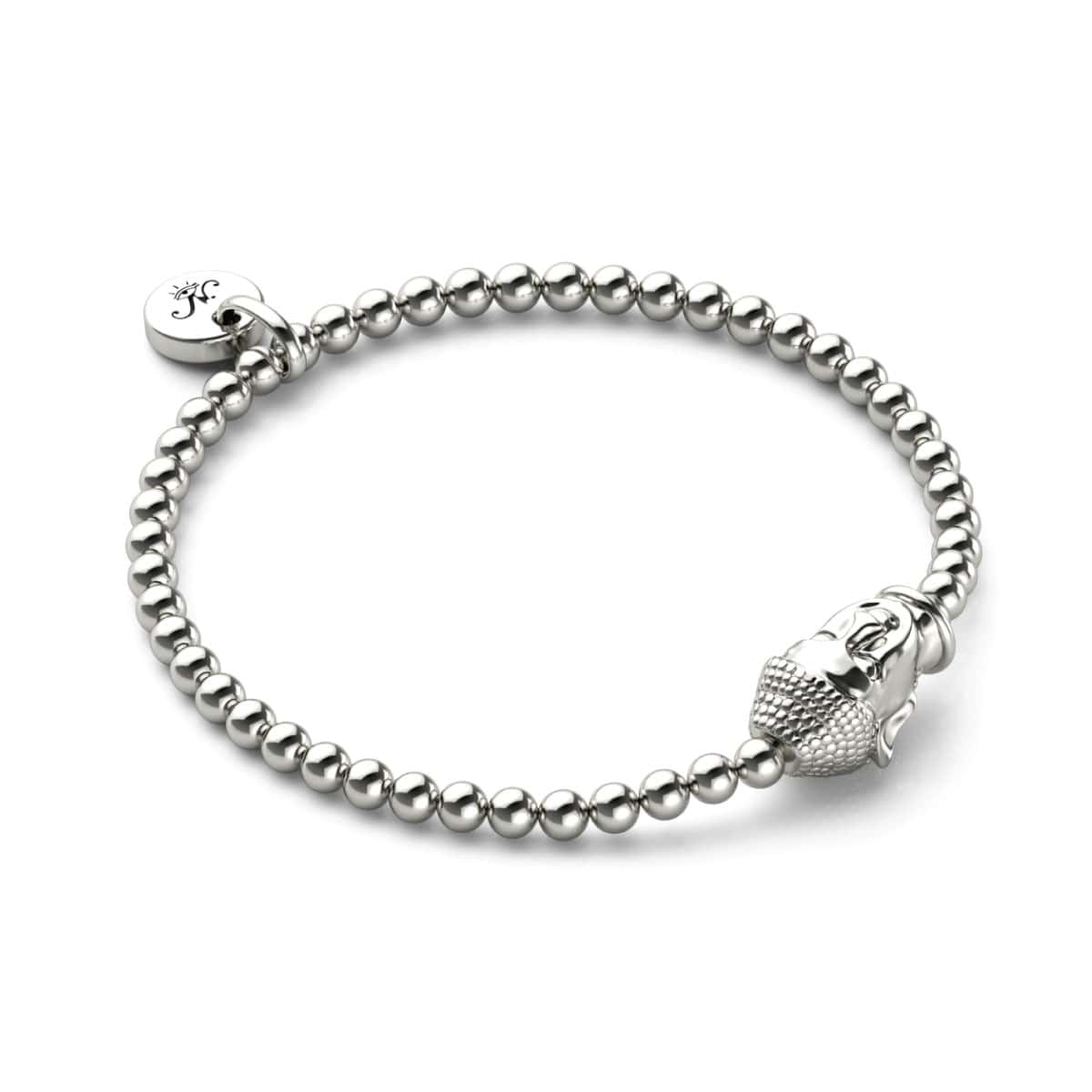 Dharma | Silver | Buddha Charm Bracelet - Image 5