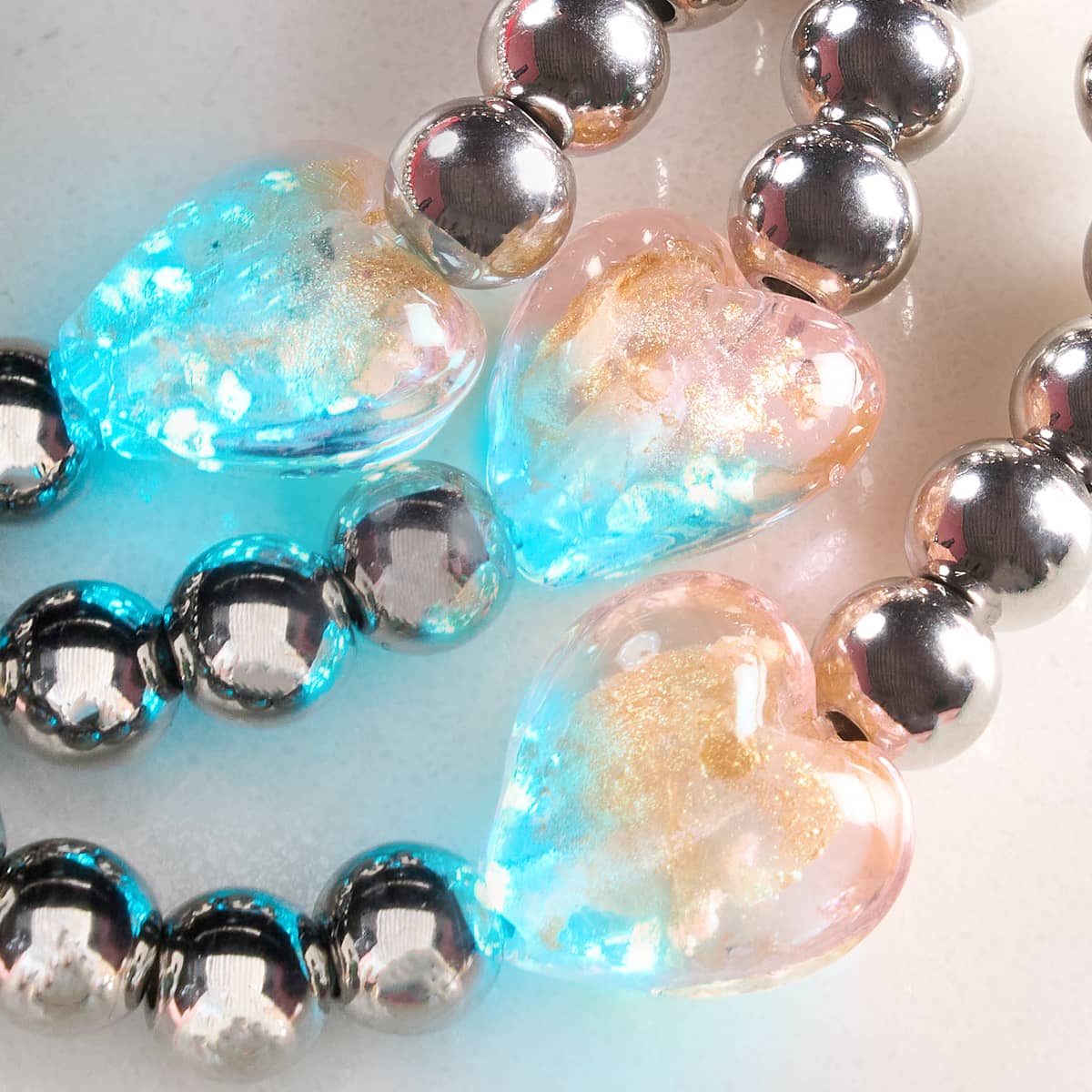 Gilded Pink | Glowing Heart Essence Bracelet - Image 5