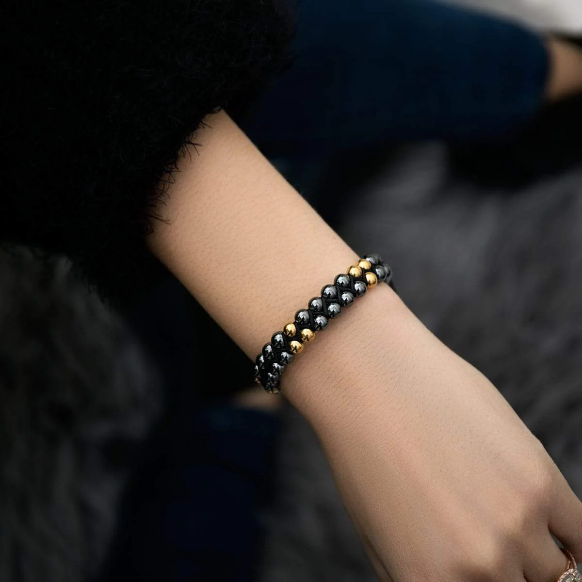 Gold | Hematite | Vitality Bracelet - Image 5