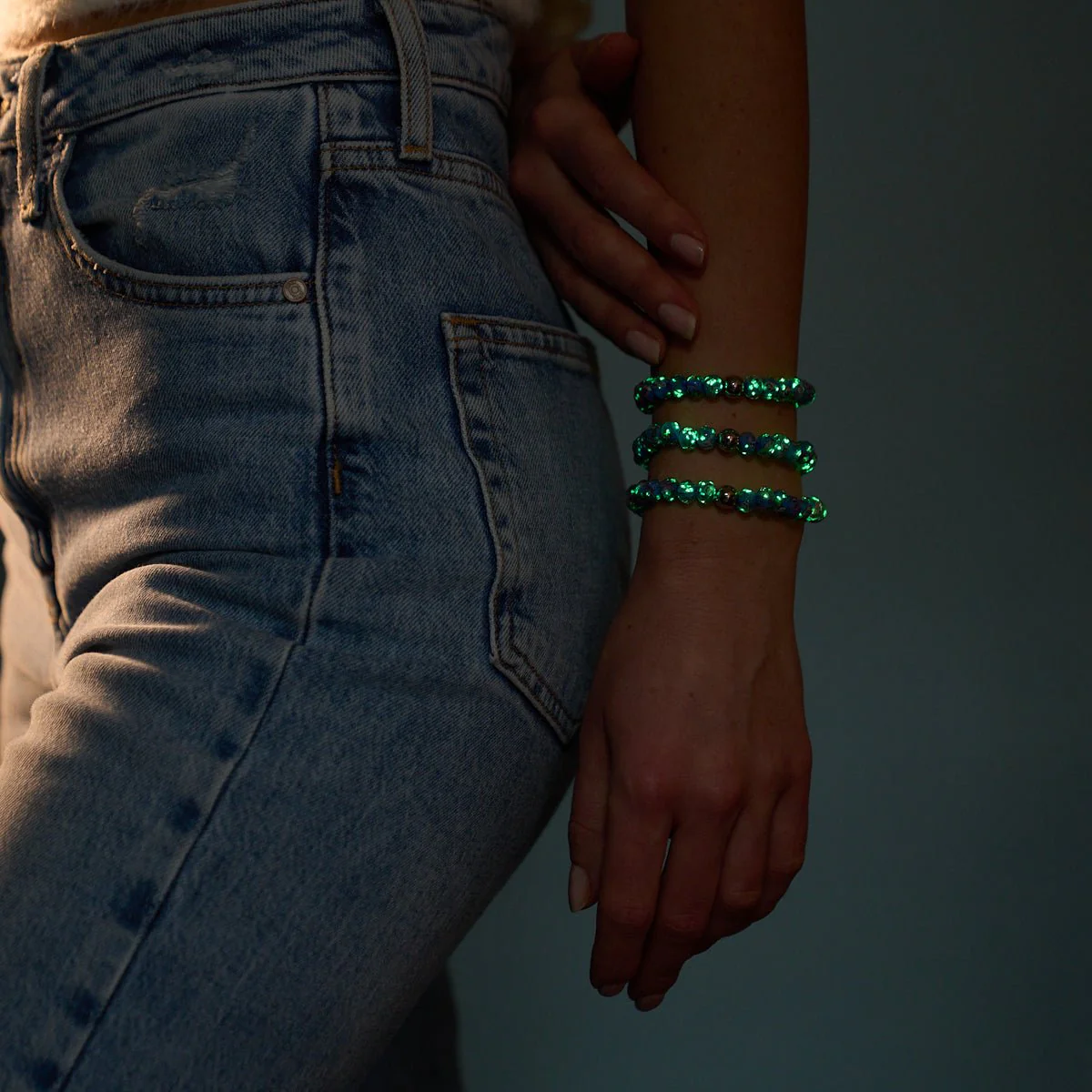 Hyacinth | Firefly Glass Diamonds Bracelet - Image 6