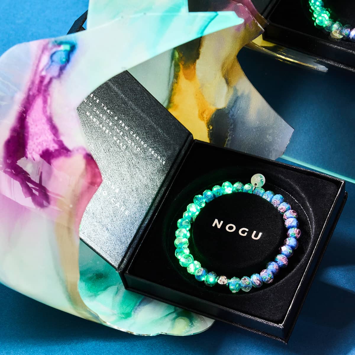 Hyacinth | Firefly Glass Diamonds Bracelet - Image 9