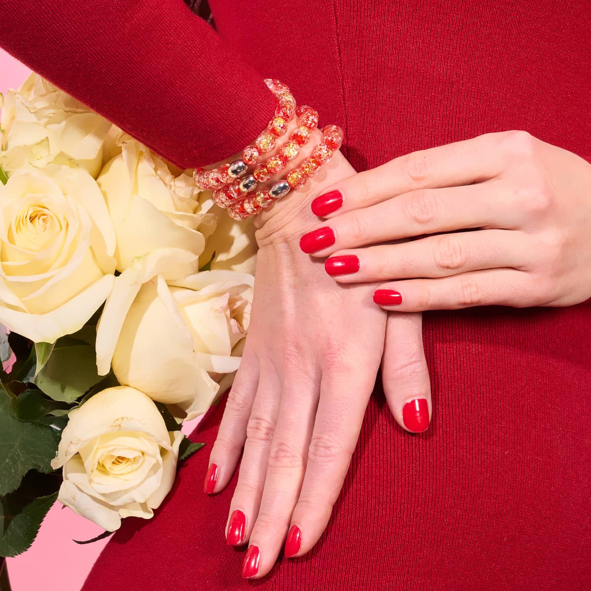 In Love | .925 Sterling Silver | Firework Glass Bracelet - Image 3