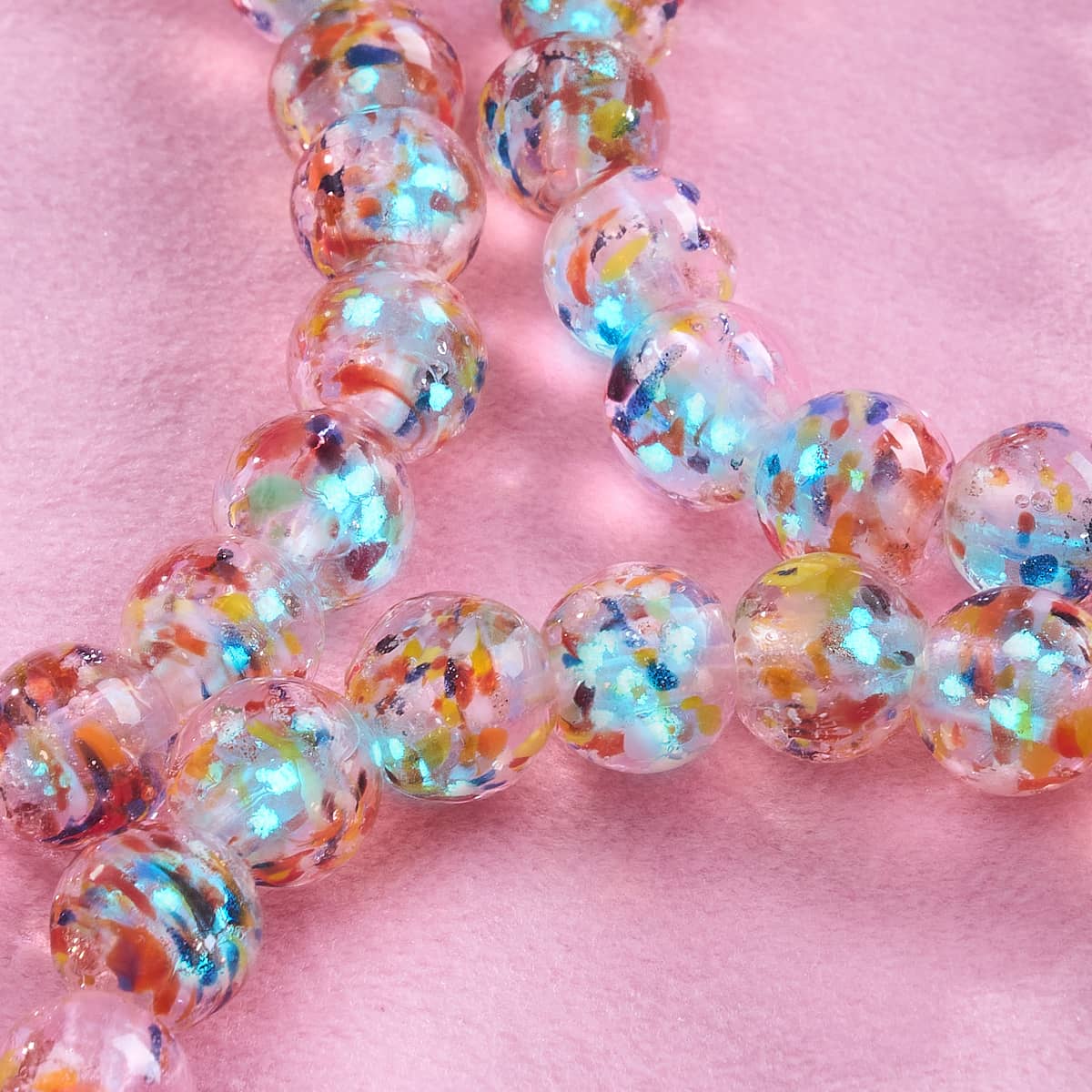Pink Burst | Firefly Glass Confetti Bracelet - Image 3