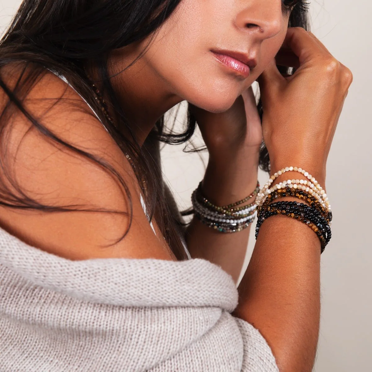 Popcorn Jasper | .925 Sterling Silver | Gemstone Wrap - Image 7