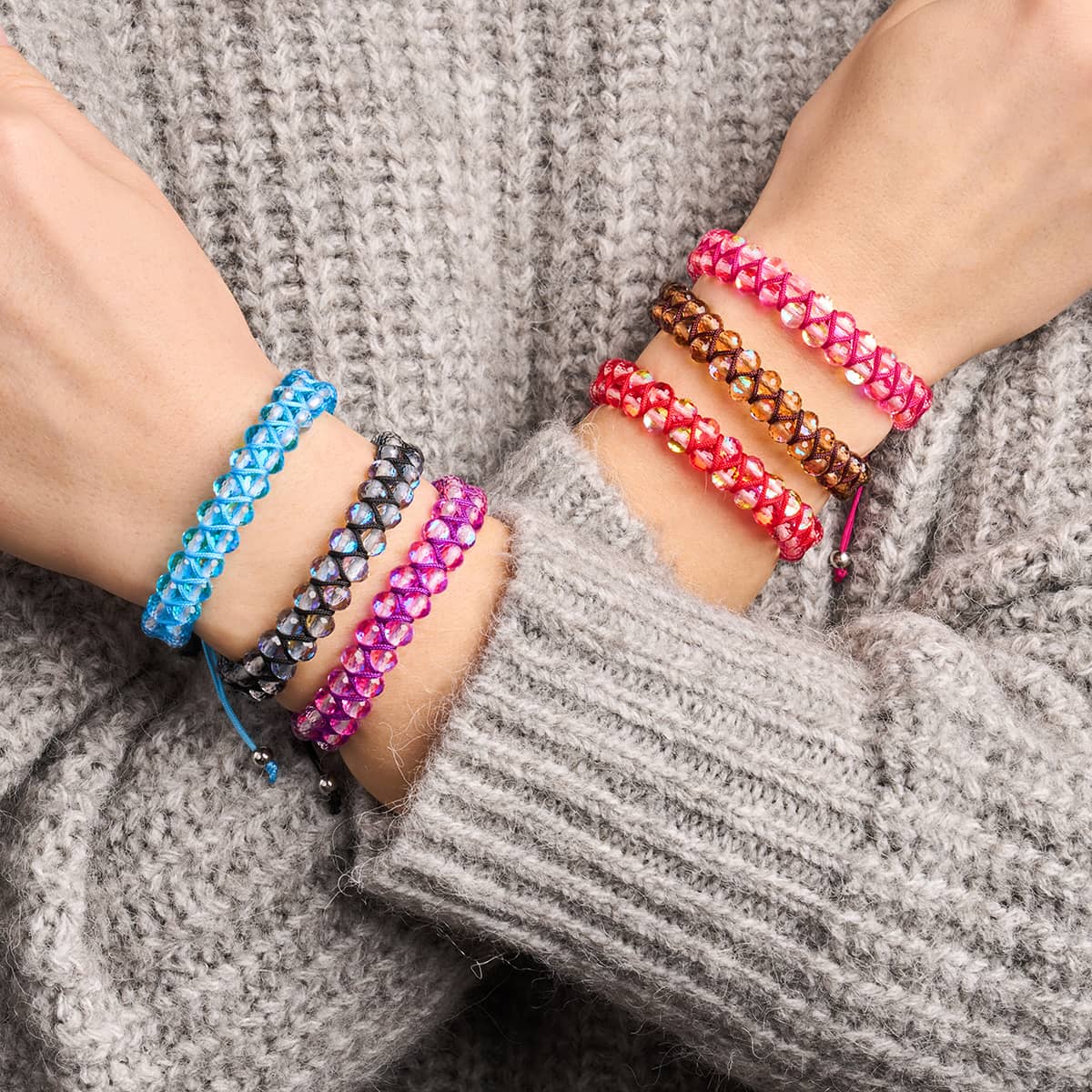 Ruby | Silver | Prisma Vitality Bracelet - Image 6