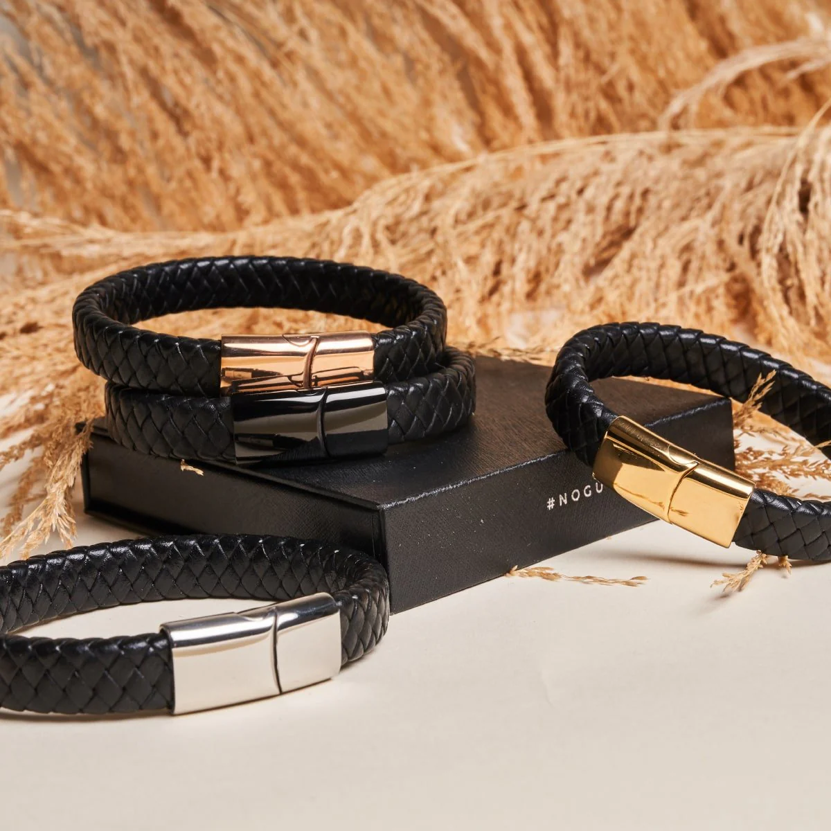 Silver | Infinity Braid | Leather Bracelet - Image 6