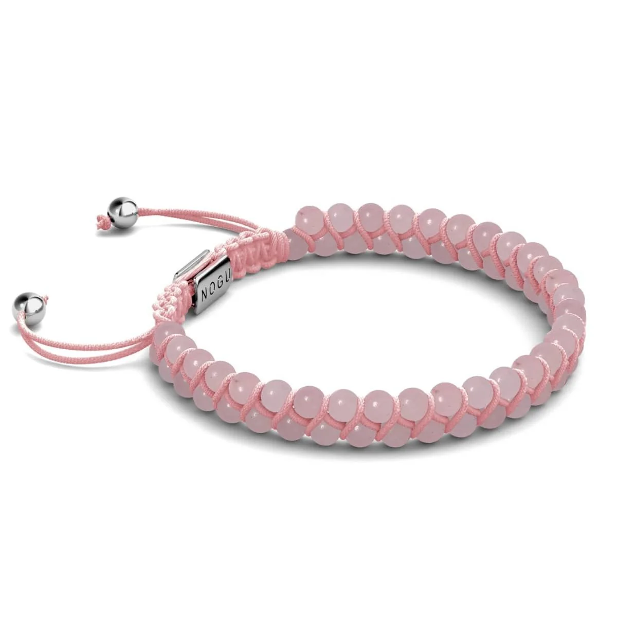 Rose Quartz | .925 Sterling Silver | Vitality Bracelet - Image 3