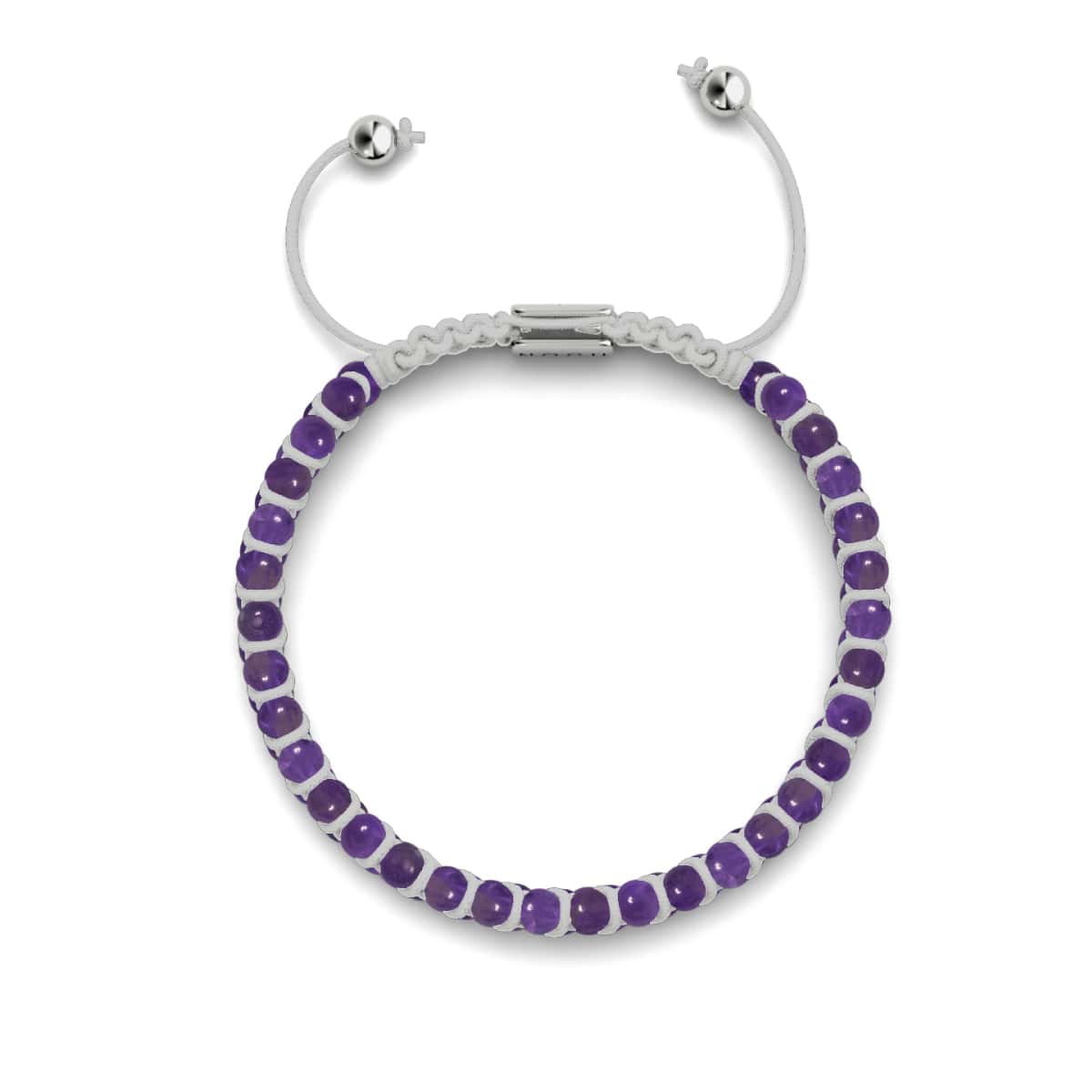 Amethyst | .925 Sterling Silver | Vitality Bracelet - Image 3