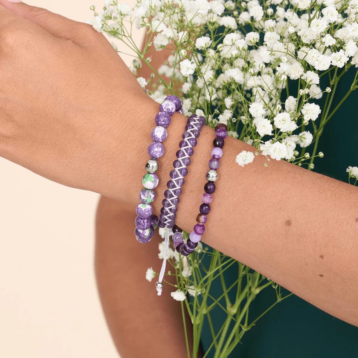 Amethyst | .925 Sterling Silver | Vitality Bracelet - Image 4