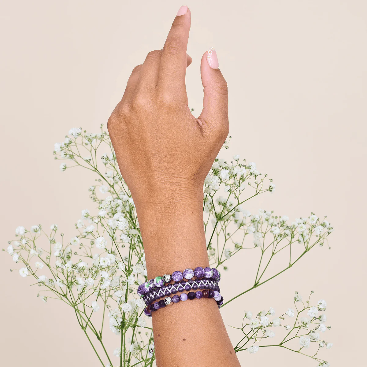 Amethyst | .925 Sterling Silver | Vitality Bracelet - Image 5