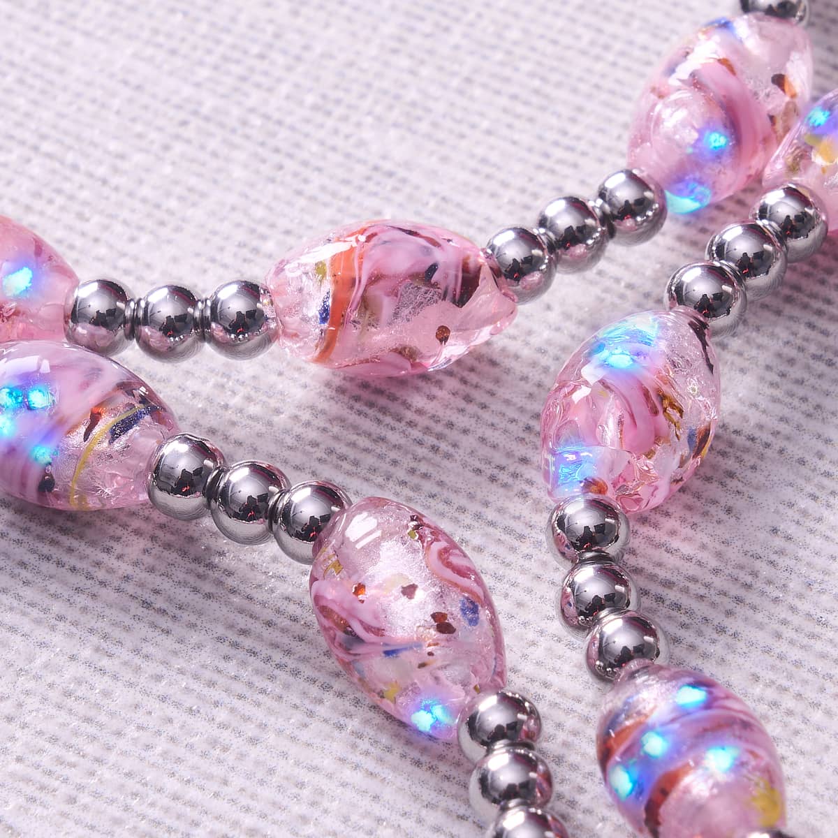 Strawberry Garden | Lunar Glass Bloom Bracelet - Image 3